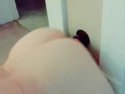 Preview 4 of Ass Jiggling On My Dildo