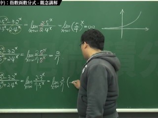 [復甦][真・Pronhub 最大華人微積分教學頻道] 極限篇重點十之二：老大比較法 (中)：指數函數分式｜觀念講解｜數學老師張旭