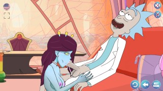 Rick's Lewd Universe - First Update - Rick And Unity Sex