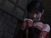 Preview 6 of Prostitute Satisfied Vampire Foot on City Street | Anime Porno Games