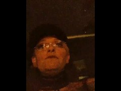 Collared and Leashed Driving Through Town 13/16