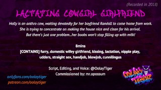 By Oolay-Tiger Lactating Cowgirl Girlfriend Erotic Audio Play