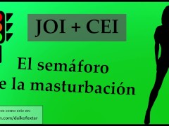 Juego para masturbarse. Semáforo JOI.