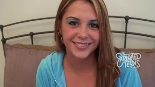 A 19-Year-Old Hot Teen Fucks And Ends Up With A Mouthful Of Cum