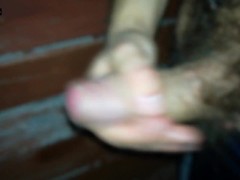 Public masturbation: I jerk off at the beach by night