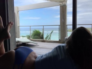 Dani Daniels. com Island Bliss Orgasmo Con Travel Vibe