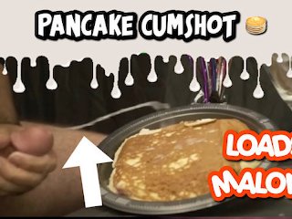 pancakes, eat, anal, breakfast