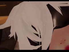 Vrchat triple toy penetration UwU, Lovense long distance sex