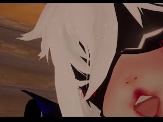 Vrchat triple toy penetration_UwU, Lovense longdistance sex