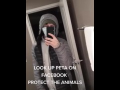 PETA on fb end sign up & animal torecher today