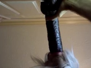 Giant Dildo Ass to Mouth Dildo Sucking Ass Fucking