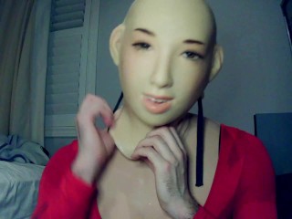 Forever Smiles Pt5! Impossible Unmasking from Female Mask Happi!!! she won't come Off!!!