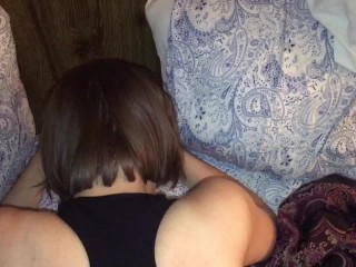 Gilf mother in law has me come over every Friday to fill her ass! She farts all my cum out as well!
