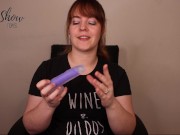 Preview 5 of Toy Review - Evolved Luminous Mini Glow in the Dark Dildo, Dual-Density Silicone
