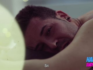 BABY NICOLS GIVES A LUCKY SPANIARD A HAPPY ENDING MASSAGE! screenshot number 1