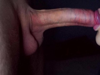 AMAZING CLOSE UP BLOWJOB PULSATING CUM IN MOUTH