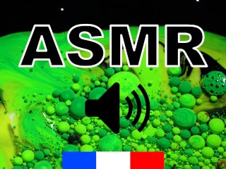 asmr sex, french amateur, outside, asmr masturbation