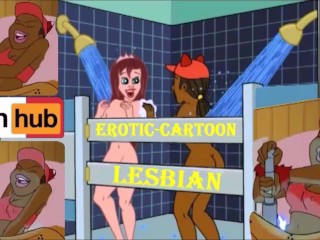 FOXXY LESBIJSKA KOMPILACJA - Dildo Masturbuje Lizanie Cipki Lesbijki - DRAWN TOGETHER CLARA Cartoon