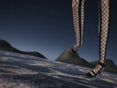 MMD R18+ Misaka Mesh 1.2 Hibikase Portalt Island Stage 1173