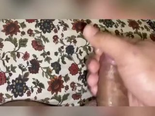 Playing with my cock