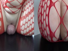 Pawg Milf Cameltoe Slide With Ass Job Crushing To No Hands Orgasm