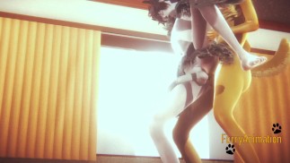 Pelziger Yaoi - Fuchs & Satyr Yiff