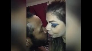 Super hot cum kiss!! (Snippet from new video dropping tonight)