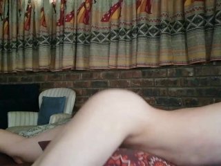 Bored, alone and horny as hell, pillow_humping in every position_for release moaning