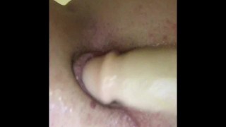 Trans sucking and playing and cumming