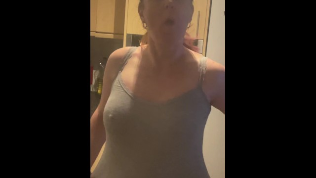 Older Step Sister Catches Brother and Flashes him Threw Window Showing him what he Can’t have