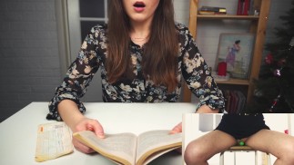 Russian girl literary orgasm with vibrator (4k video)