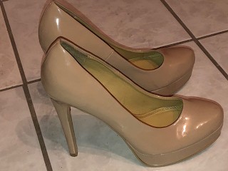 Girlfriends Platform Heels Cummed