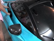 Preview 3 of Teen Girlfriends Vs Supercar - Bailey Base & Alice Visby - Perfect Girlfriend