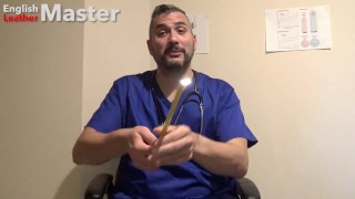 Dokter in scrubs vernedert kleine jou voor je kleine penis. PREVIEW van 18 minuten SPH