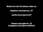 Cute twink rough fucks his Asian boyfriend Tyler Wu