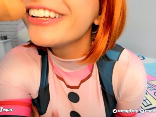 Ochaco UrarakaCock hero jerk off challenge cosplay, can you win????