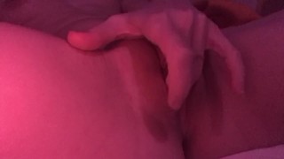 Close up on my creamy tight pussy