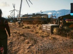 Exploring Cyberpunk 2077 Street Gameplay Part 18 The Game just gives up