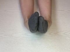My gray ped socks fetish