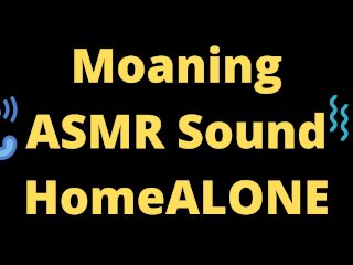 home masturbation, blonde, no video, asmr moaning