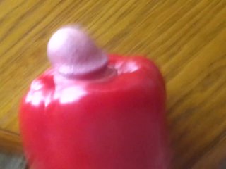 Eine Paprika gefickt