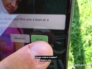 Fat beauty Samantha Kiss gets some man meat! STEVEN SHAME DATING