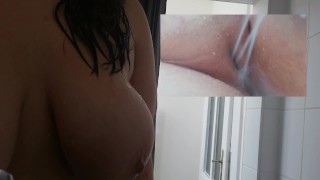 I'm quarantined... horny czech girl masturbate in shower / quarantine vlog tuesday
