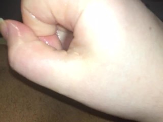 Teen_Stepsister Makes BBC Cum Before Bed