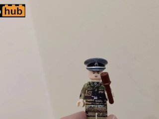 german soldier, minifigure, teen, solo male