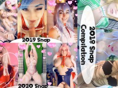 OmankoVivi Snapchat Compilation TEASER Smoking Cosplay Ahegao E-Girl