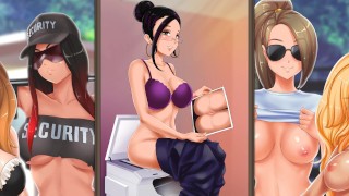 Bustybiz Is Attempting To Play A Video Game Based On The Porn Anime Bustybiz