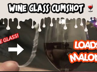 alcohol, masturbation, wine drinking, cum on glassrs