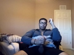 Stroking From Home..... Coworkers Remote Bang Part One