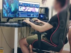 Video Loliiiiipop99 - Horny Asian Babe Wants Cock and Interrupts My League of Legends Game- Sub